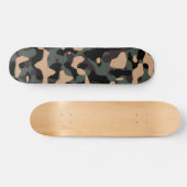 Woodland Camo Deck Skateboard (Horizontaal)