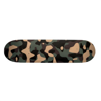 Woodland Camo Deck Skateboard