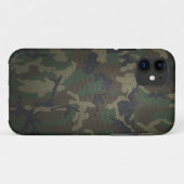 Woodland Camo Fabric Case-Mate iPhone Case (Achterkant (horizontaal))
