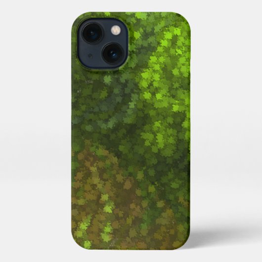 Woodland Camo iPhone Case iPhone Hoesje (Achterkant)