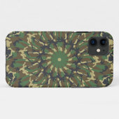 Woodland Camo kaleidoscope Case-Mate iPhone Case (Achterkant (horizontaal))