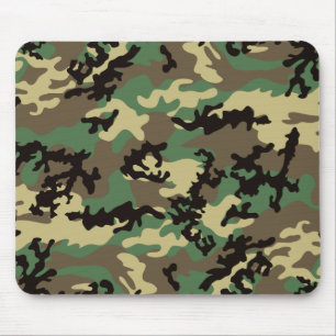 Woodland Camo Mousepad Muismat