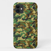 Woodland Camo Pattern Case-Mate iPhone Case (Achterkant)