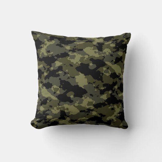 Woodland Camo Pillow Kussen (Voorkant)