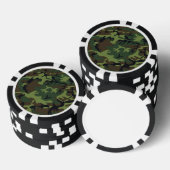 Woodland Camo Pokerchips (Opstapeling)