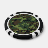 Woodland Camo Pokerchips (Enkel)