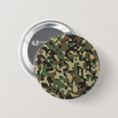 Woodland Camo Ronde Button 5,7 Cm (Voorkant /achterkant)