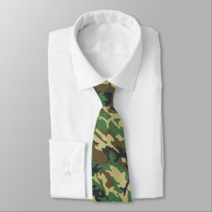 Woodland Camo Stropdas