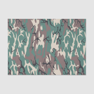 Woodland Camo Tissuepapier