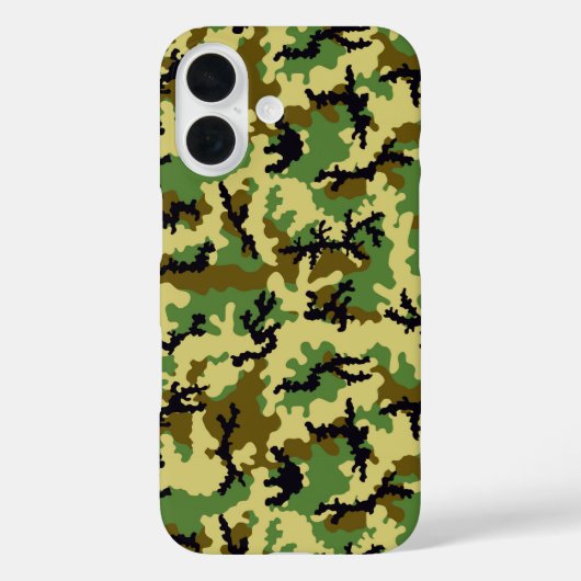 Woodland camouflage Case-Mate iPhone case (Achterkant)