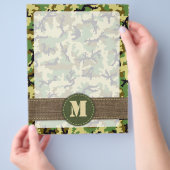 Woodland camouflage flyer (Hand)
