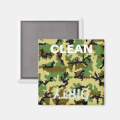 Woodland camouflage magneet (Voorkant / Achterkant)