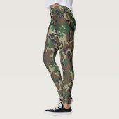 Woodland Camouflage Military Pattern Leggings (Links)