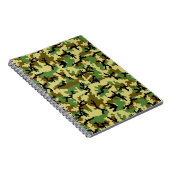 Woodland camouflage notitieboek (Rechterzijde)