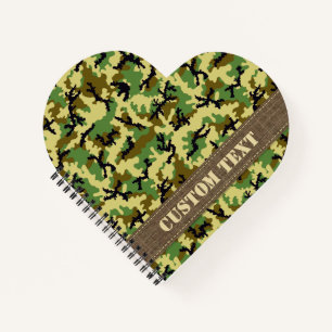 Woodland Camouflage Notitieboek
