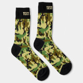 Woodland Camouflage Pattern Socks Sokken (Rechts)