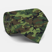 Woodland Camouflage Stropdas (Opgerold)