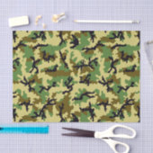 Woodland camouflage tissuepapier (Craft)
