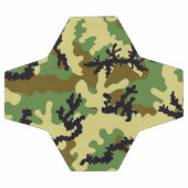Woodland camouflage voetbal (Enkel)