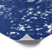 Woodland Canopy 02 - Cyanotype Effect Poster (Hoek)