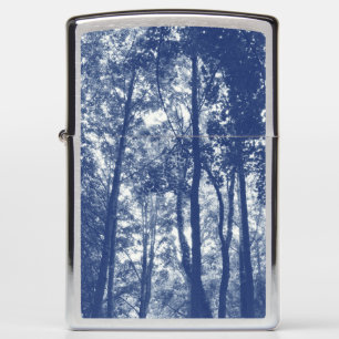 Woodland Canopy - Cyanotype Effect
