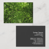 Woodland Canopy Visitekaartje (Voorkant / Achterkant)