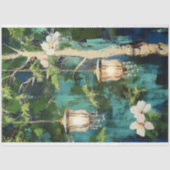  Woodland Chandelier Decoupage Tissuepapier (Voorkant)