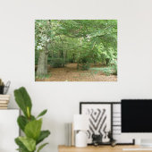 Woodland Clearing Print (Thuiskantoor)