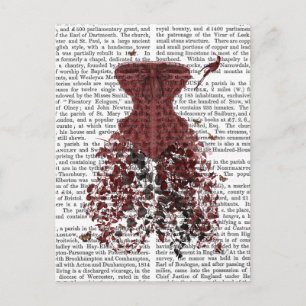 Woodland Corset 2 Briefkaart