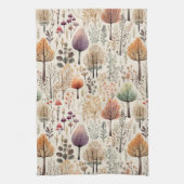 Woodland Cozy Cabin  Theedoek (Verticaal)