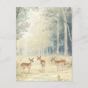 Woodland Creatures Briefkaart
