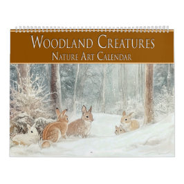 Woodland Creatures: Natuur Kunst Kalender