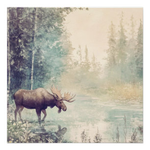 Woodland Creatures Perfect Poster