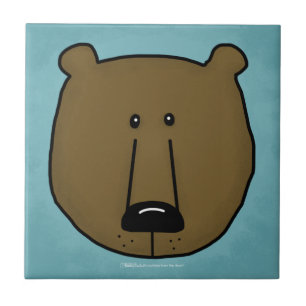 Woodland Critters-Beste Bos Vrienden-Beer Tegeltje