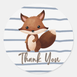 Woodland dank u Sticker
