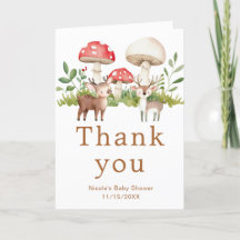 Woodland Deer Baby shower