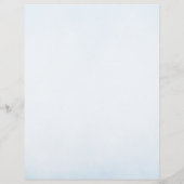 Woodland Deer Blue zei dat ze spelletjes zei Flyer (Achterkant)