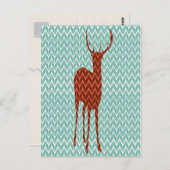 Woodland Deer Briefkaart (Voorkant / Achterkant)
