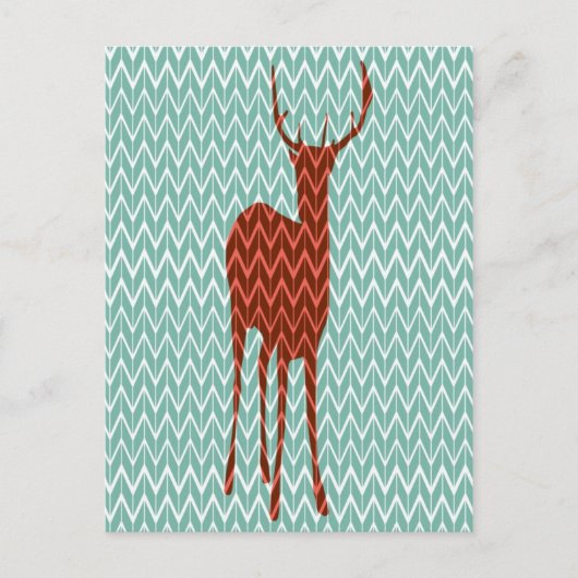 Woodland Deer Briefkaart (Voorkant)