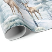 Woodland Deer Cadeaupapier (Rol Hoek)