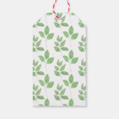 Woodland Deer Floral Greenery Baby shower Favor Cadeaulabel (Achterkant)