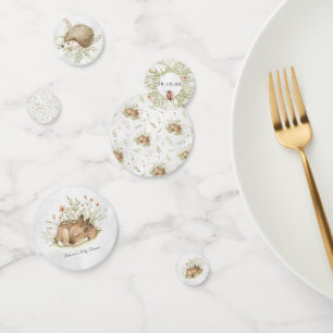 Woodland Deer   Forest Animal Party Confetti