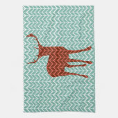 Woodland Deer Kitchen Towel Theedoek (Verticaal)