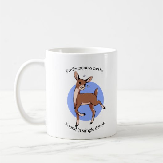 Woodland Deer Koffiemok (Links)