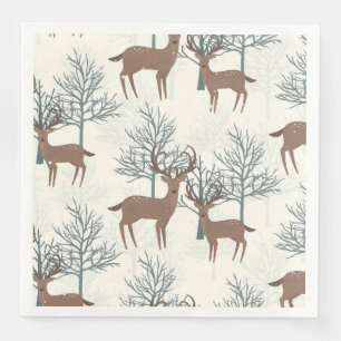 Woodland Deer Servet