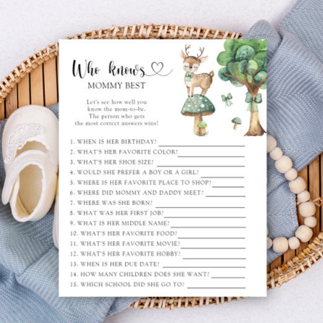 Woodland Deer - Wie kent mama het beste (Creator heeft geüpload)