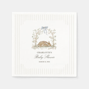 Woodland Dreams Hertenhuis Baby Shower Servet