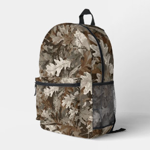 Woodland Eiken Camouflage Reistas Bedrukte Rugzak