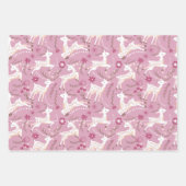 Woodland Elegance: Herten en Fawn Fantasy Inpakpapier Vel (Voorkant 2)