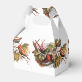 Woodland Elf in Nest: Antiek Bird Sprite Fairy Bedankdoosjes (Achterkant)